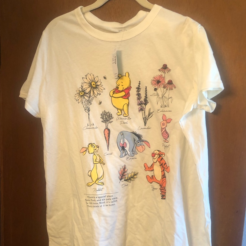 NWT Disney Winnie The Pooh T-Shirt Size XXL